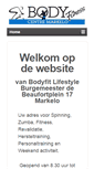 Mobile Screenshot of bodyfitness.nl