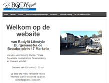 Tablet Screenshot of bodyfitness.nl
